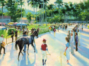 A Day At The Races - Canvas