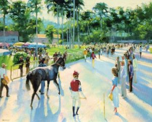 A Day At The Races - Canvas