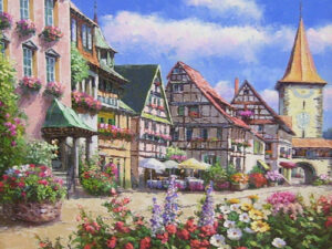 Colmar Alsace (Painting)
